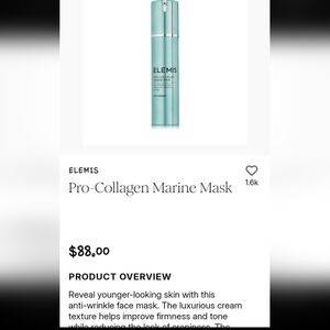 ELEMIS Pro-Collagen Marine Mask in Aqua